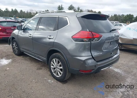 2017 Nissan Rogue Sv z USA, uszkodzony, nr VIN KNMAT2MV1HP581931